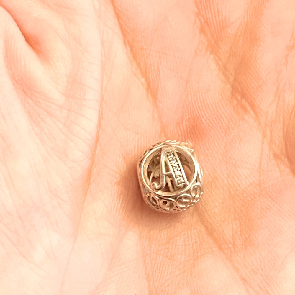 Pandora “A” Charm